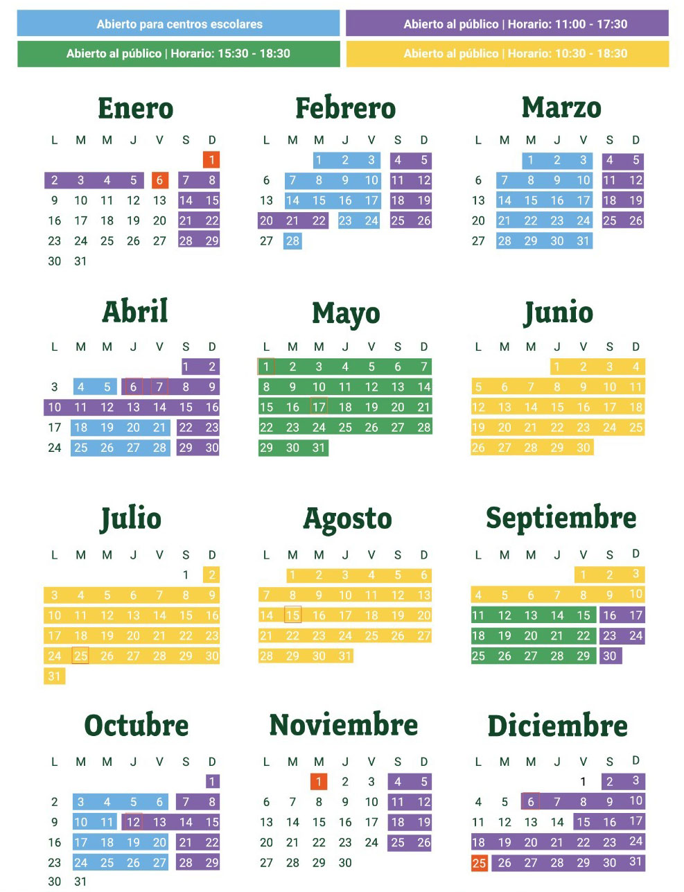 horarios-marikina-park-2023 Horarios parque tirolinas Marikina Park Vigo